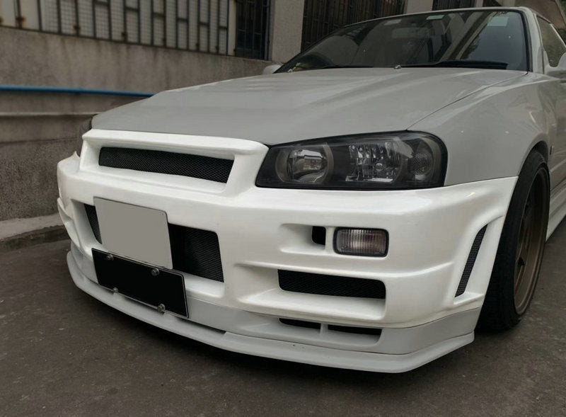 Nissan Skyline R34 GTT GTR conversion kit STune front bumper(Can only fitted with conversion hood)