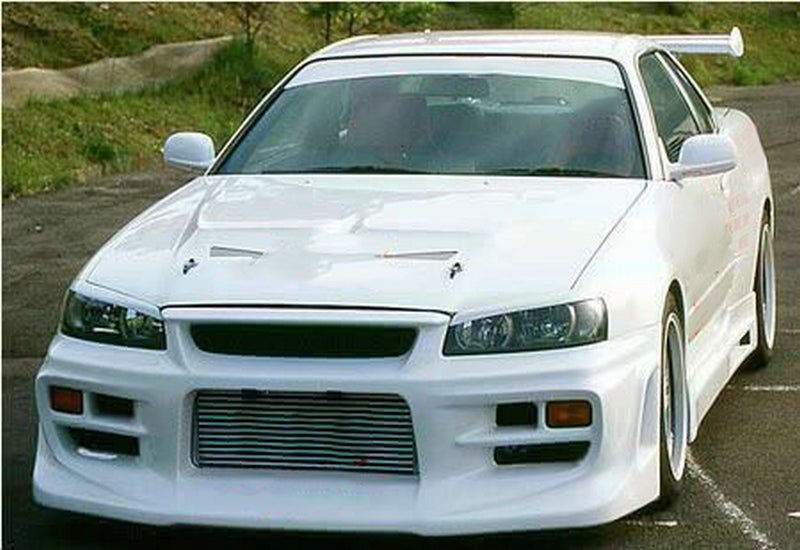 Nissan Skyline R34 GTR JUN Style Front Bumper