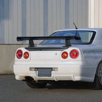 Nissan Skyline R34 GTR GTT MI Style Rear Spoiler