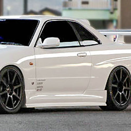 Nissan Skyline R34 GTT ER34 ENR34 2 Door URR Type side skirt