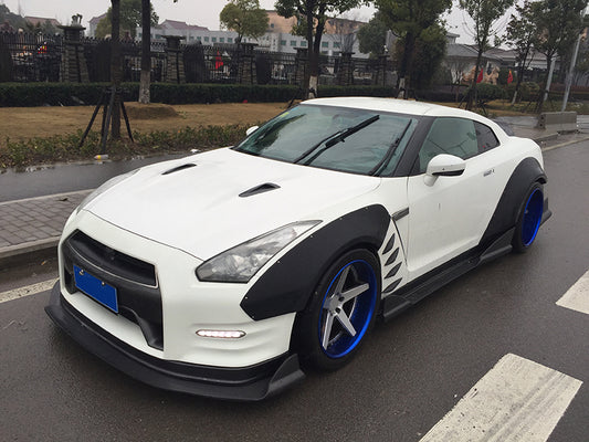 Nissan GTR R35 TP-Style Front fender canard
