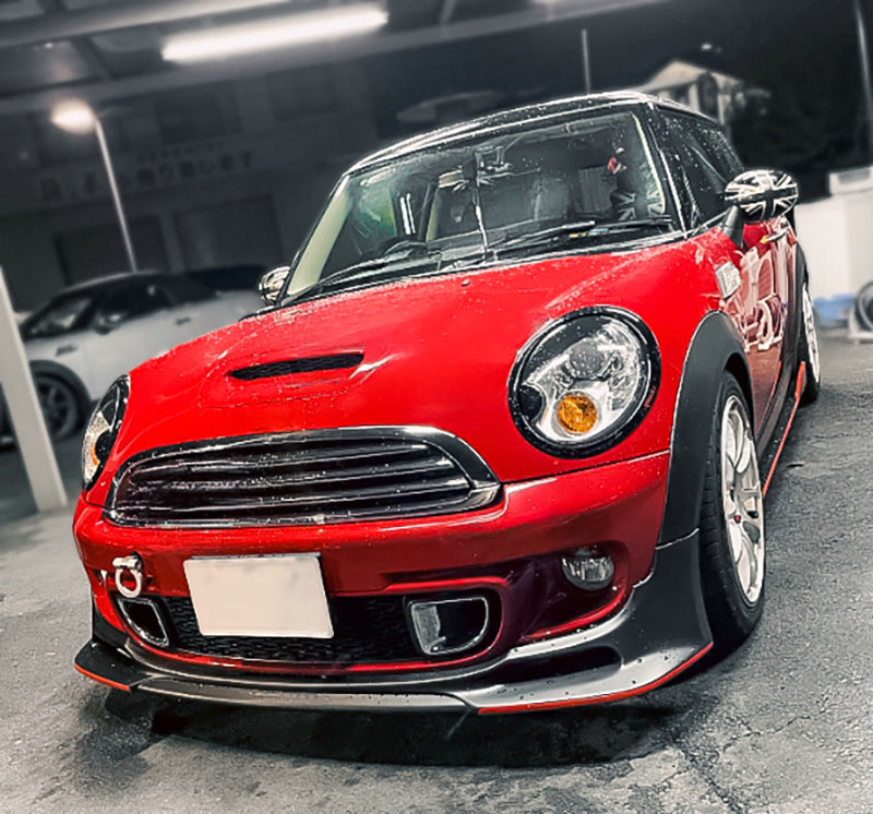 Mini R56 Mini S R57 R58 GM Type Front Lip (Fit R56 R57 R58 Cooper S bumper)