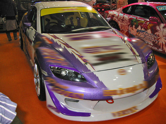Mazda RX8 SE3P VTX1 Style front bumper (No fog light hole)