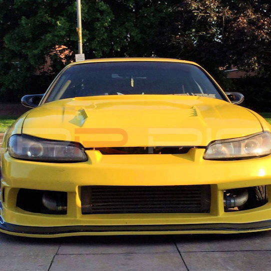 Nissan S15 DM Style Hood Fibeer Glass and Carbon Fiber body kits