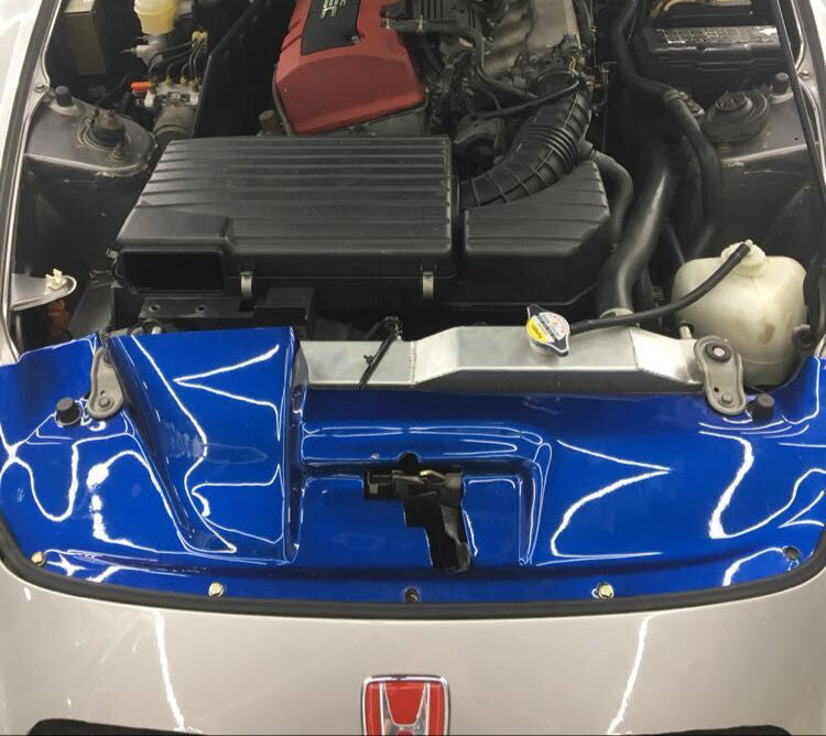 Honda S2000 01-05 Carbon Cooling Slam Panel