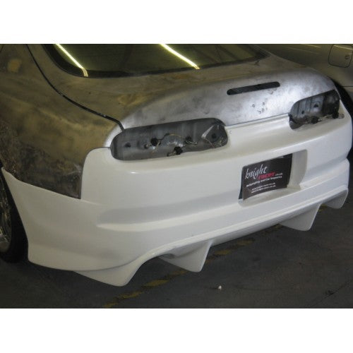 Toyota 93-98 Supra MK4 JZA80 Trial Rear Bumper with bottom diffuser