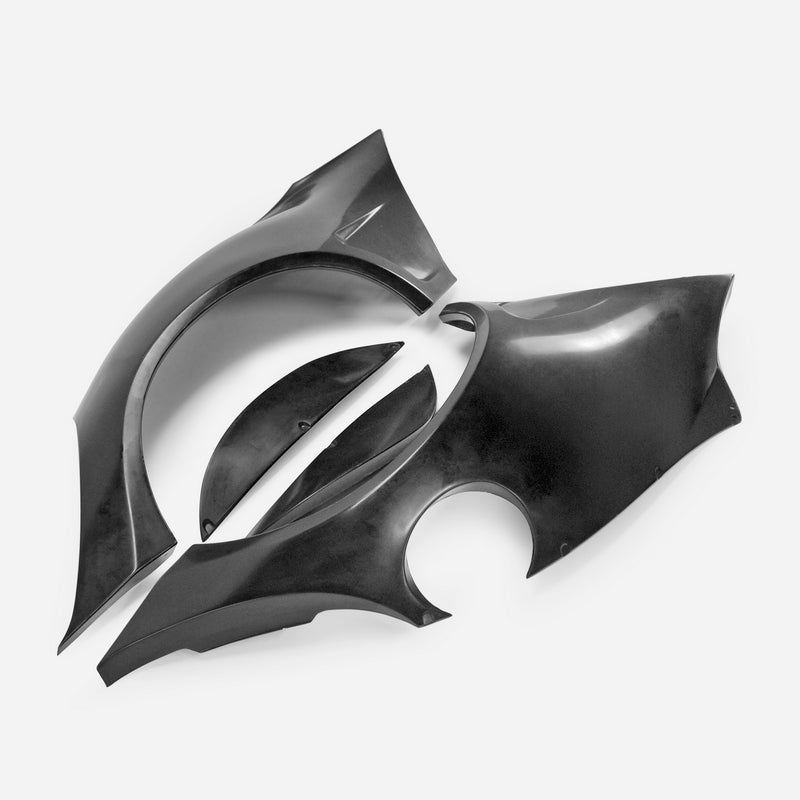 TOYOTA 19+ Supra A90 RBN Type Wide body rear fender with rear spat (6pcs)