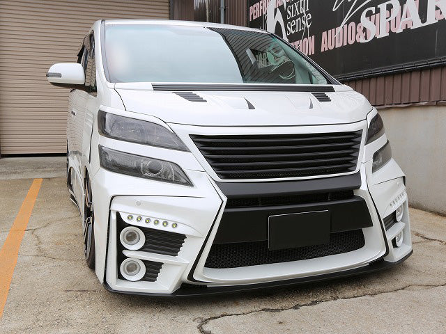 Toyota 11-15 Vellfire 20 series AH20 SS Style front bumper