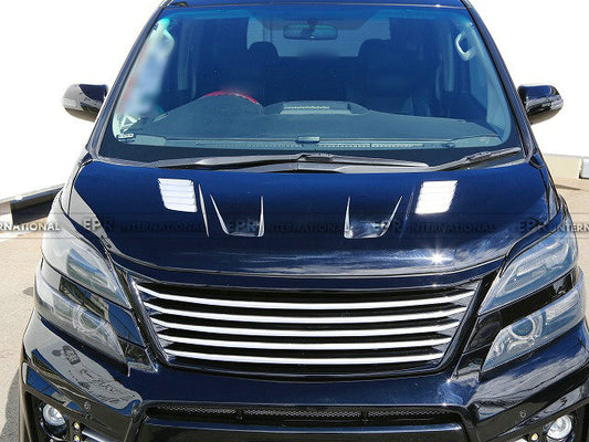 Toyota 08-15 Vellfire 20 series AH20 SS Style front hood