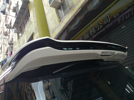Toyota 15 onwards Vellfire 30 series AH30 SLKB Style rear spoiler