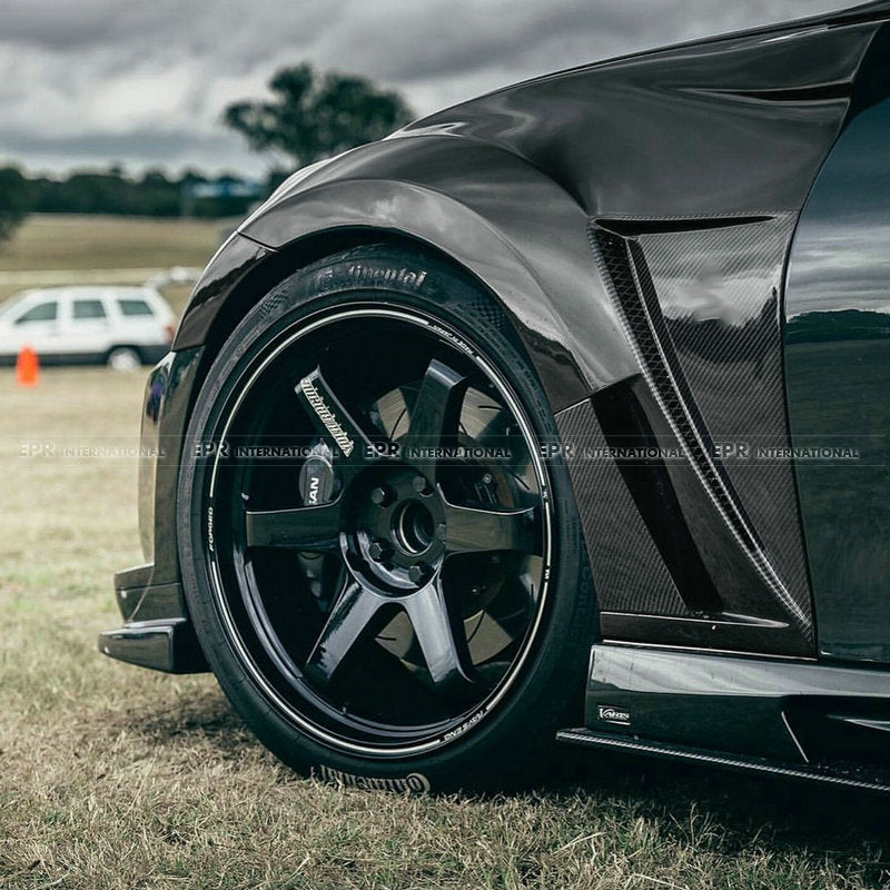 Nissan 370Z Z34 09 onwards VRS Style Front Fender with front bumper extension