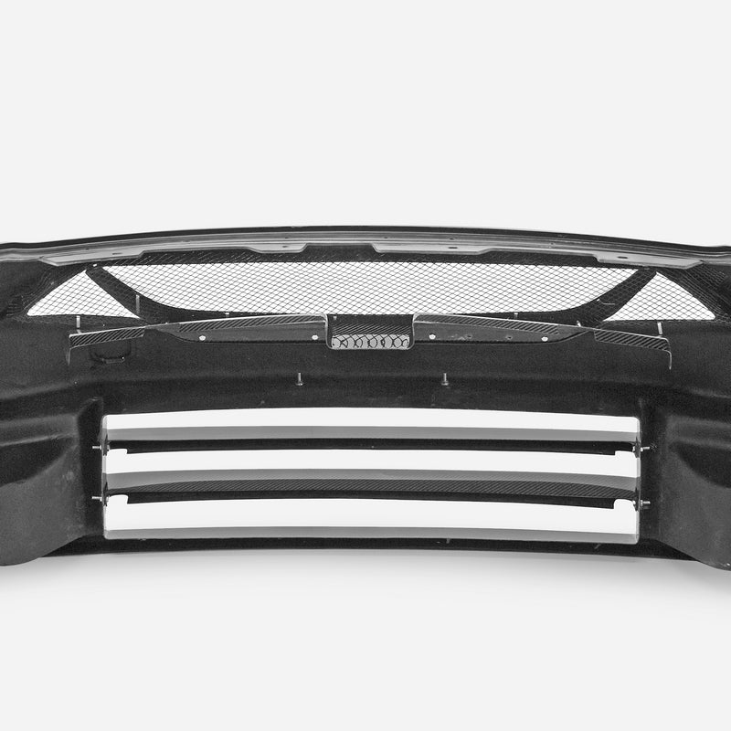 Nissan MY17 R35 GTR TSVS Type Front Bumper (Included Front grill/ Front bumper Insert/ DRL bracket/ License Holder)