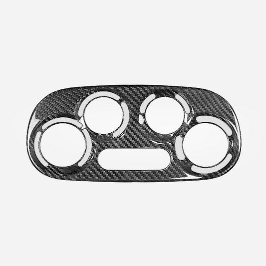 Fiat Abarth 500 595 695 2016-2023 AC climate control cover  (Fits with digital climate control)