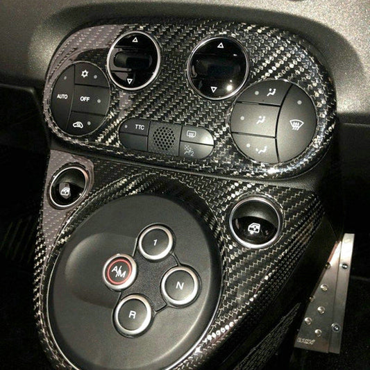 Fiat Abarth 500 595 695 2016-2023 AC climate control cover  (Fits with digital climate control)