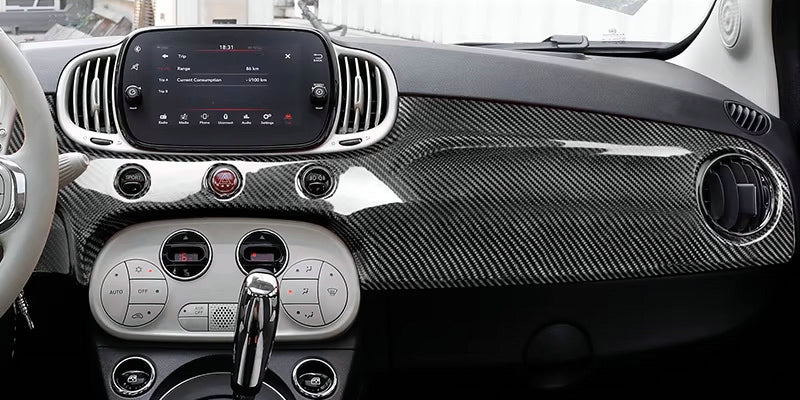 Fiat Abarth 500 695 2016-2023 dash board cover (LHD without logo)