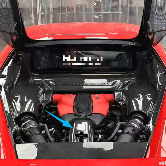 Ferrari F8 OEM style engine Middle cover
