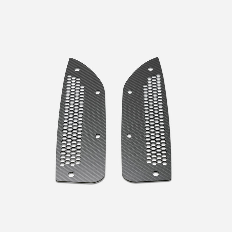 Honda Civic Type-R FL5 Dry carbon front fender stone rock guard (Small hole)