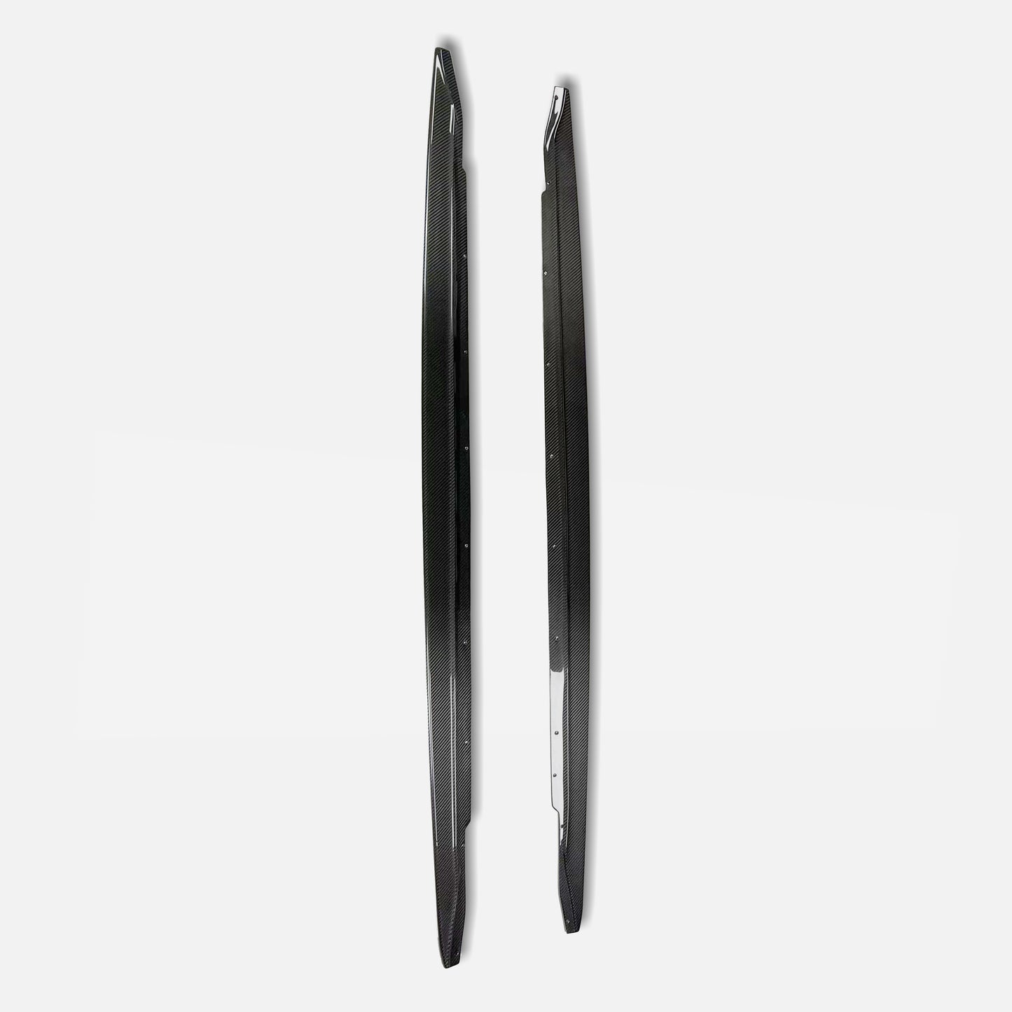 BMW M3 G80 Sedan Pre-preg carbon R Type side skirt extension
