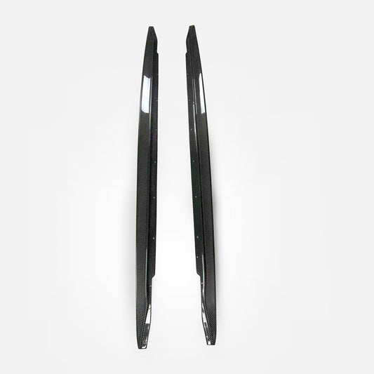 BMW M4 G82 Coupe Pre-preg carbon R Type side skirt extension