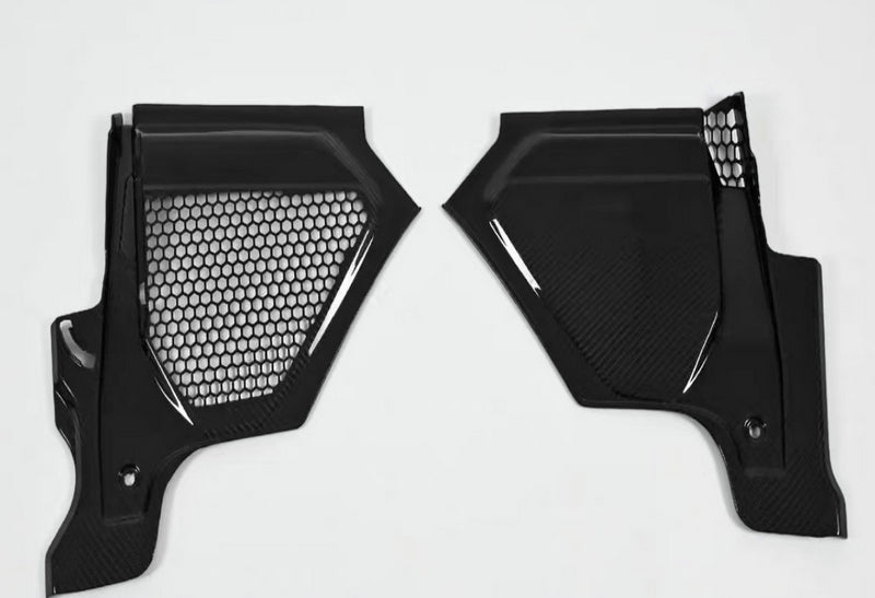 BMW M3 G80 Sedan M4 G82 Coupe Pre-preg carbon rear cowl covers pair (Left hand drive)