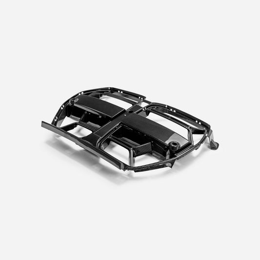 BMW M3 G80 Sedan M4 G82 Coupe Pre-preg carbon Type CSL front grill pair (without ACC)