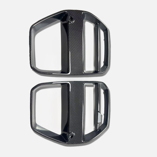 BMW M3 G80 Sedan M4 G82 Coupe Pre-preg carbon Type V front grill pair