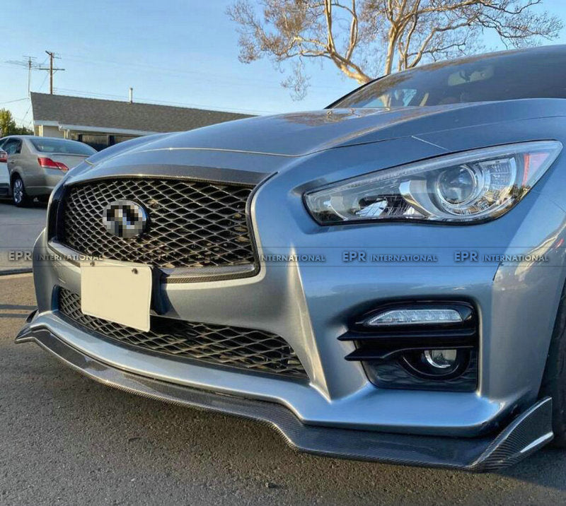 18+ Infiniti Q50 V37 OE type front grill (Facelift) (stick on type)