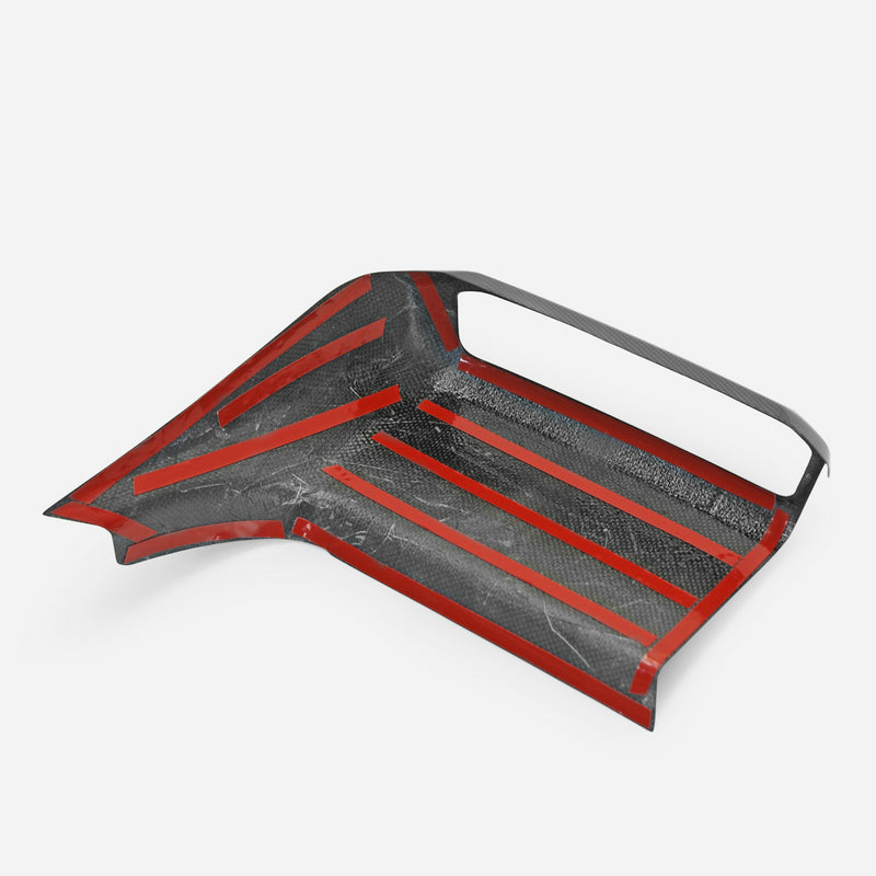 Toyota A90 Supra air con control panel cover LHD (Stick on type)