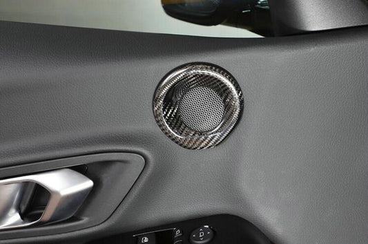 Toyota A90 Supra door speaker surround trim (Stick on type)