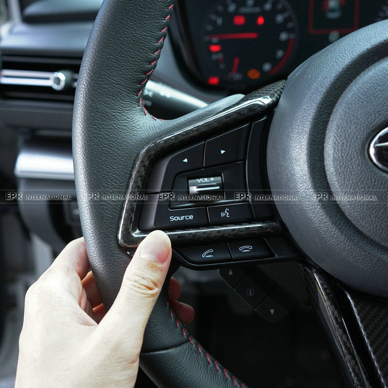 Subaru 22+ WRX VAB VAF steering wheel upper trim