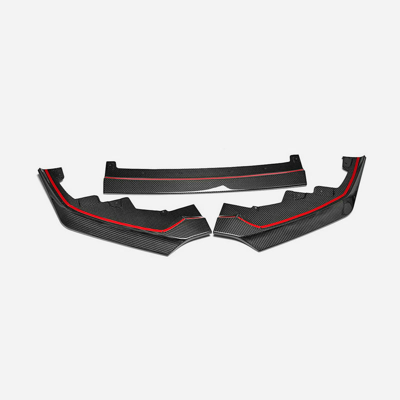 Toyota Yaris GR GXPA16 Gen 2 facelift G Type front lip 3Pcs