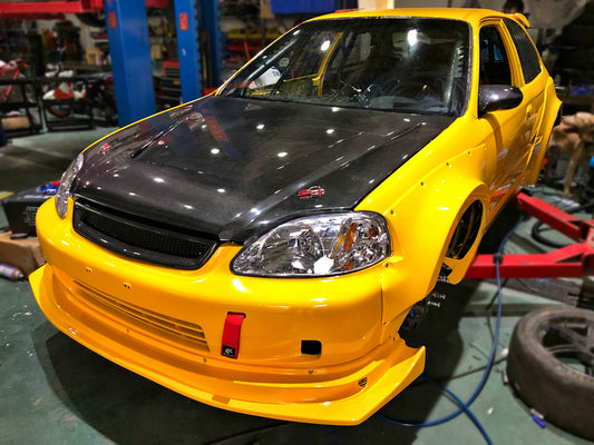 Honda Civic EK9 MM Style Front Lip