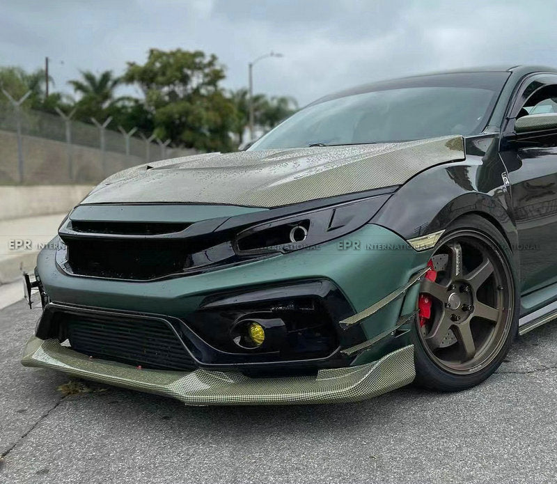 Honda FK8 VRSAR2 Style Front Bumper