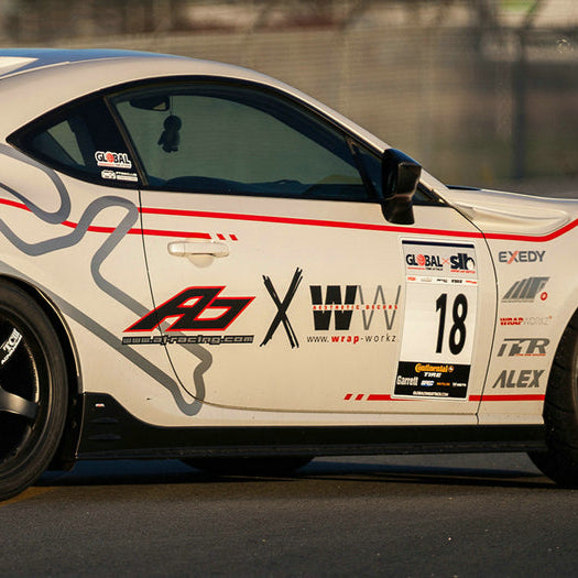 TOYOTA  FT86 BRZ Vortex Style Side Skirt