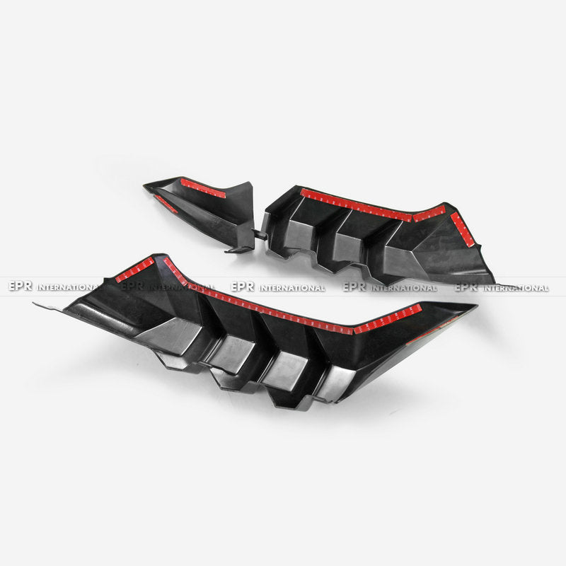 Honda Civic Type R FK8 M Type rear under spoiler 5Pcs