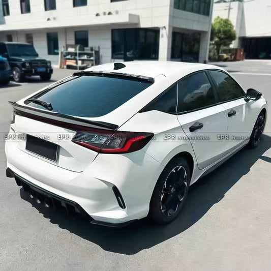 Honda Civic Gen 11 FL1 TR Type rear bumper (MIddle exhaust exit, for hatch)