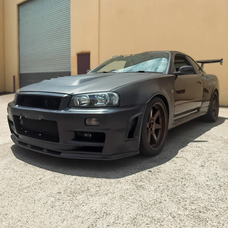 Nissan Skyline R34 GT-R BNR34 Plastic NSM ZT front bumper