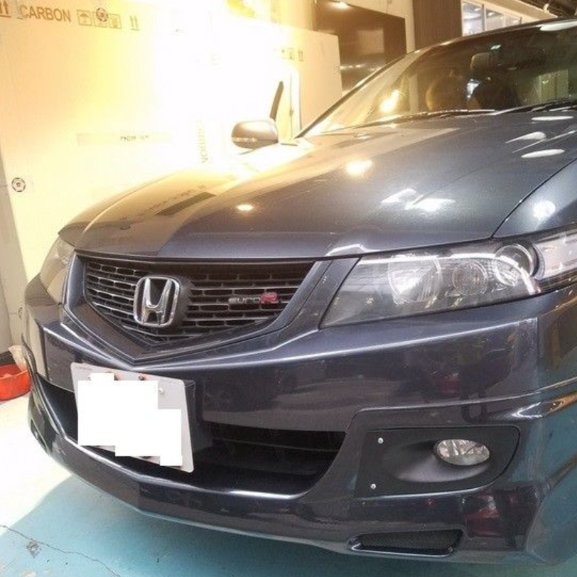 HONDA 06+ Accord CL7 CL9 M Type front lip (Facelift)