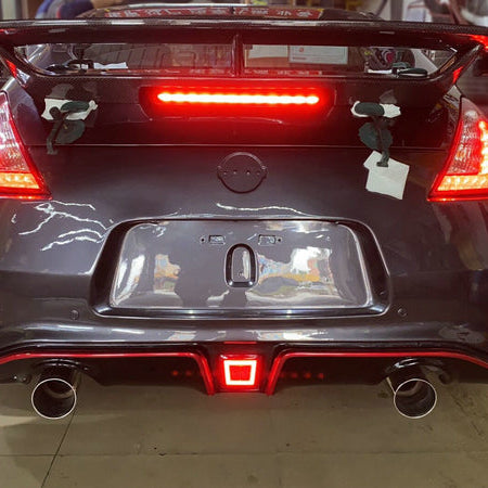 Nissan 09 onwards 370Z Z34 LED Rear Bumper Brake Light (Also fit R35 VRS rear lip)