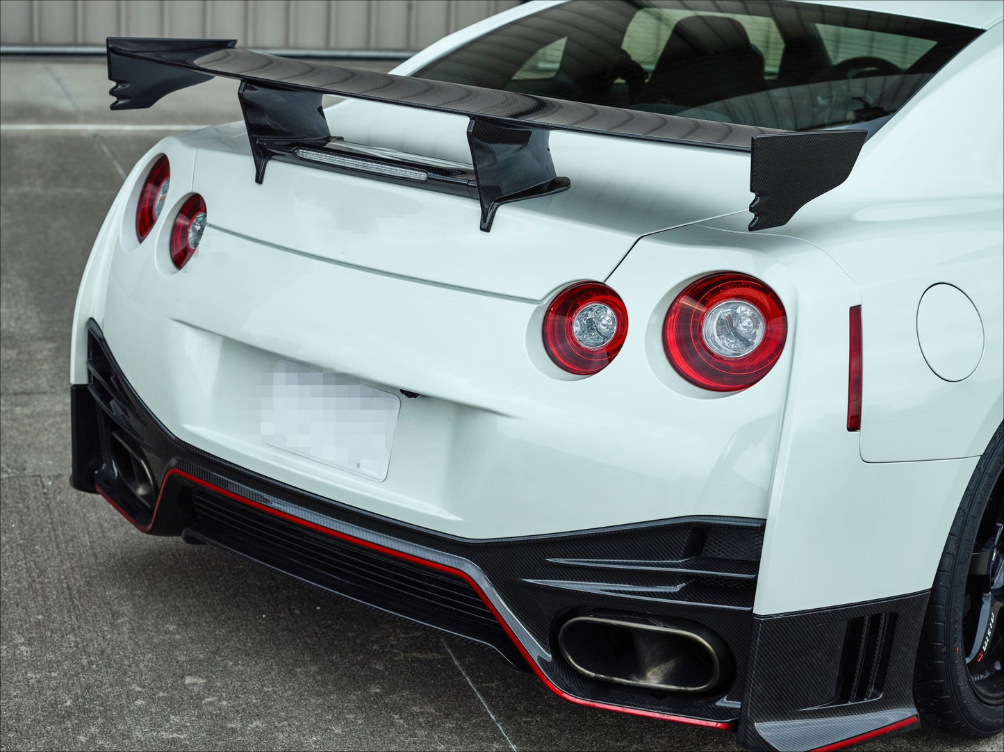 Nissan skyline R35 GTR NIS Style Rear Spoiler