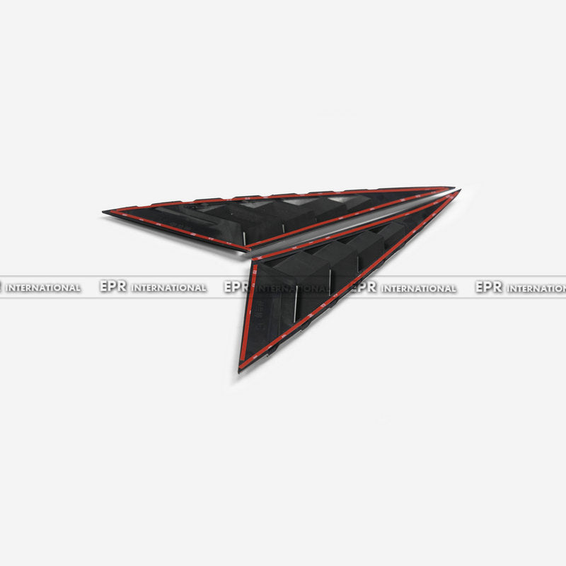 Hyundai 21+ Elantra/Avante OE Type Rear Window Louver (Pre-facelift) (Gloss black)