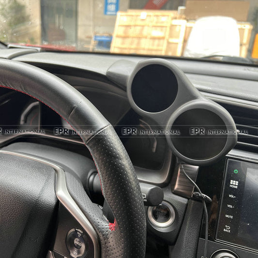 Honda Civic FK7 FK8 Type R EPR Type B 60mm double gauge pod (Can use on LHD or RHD vehicle)