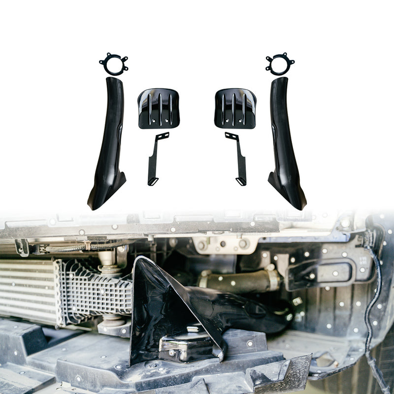 Honda Civic Gen 11 FL FE L Type brake duct with air guide (FIts P-FE1-FB-TR)
