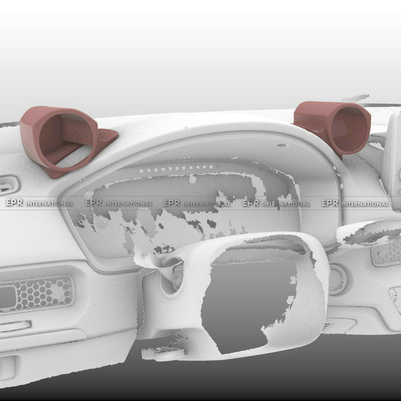 Honda Civic FL5 Type R EPA Type A 60mm single gauge pod (Can use on LHD or RHD vehicle)