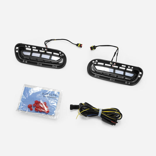 Kia Stinger DRL Day Running Light With White Yellow Color