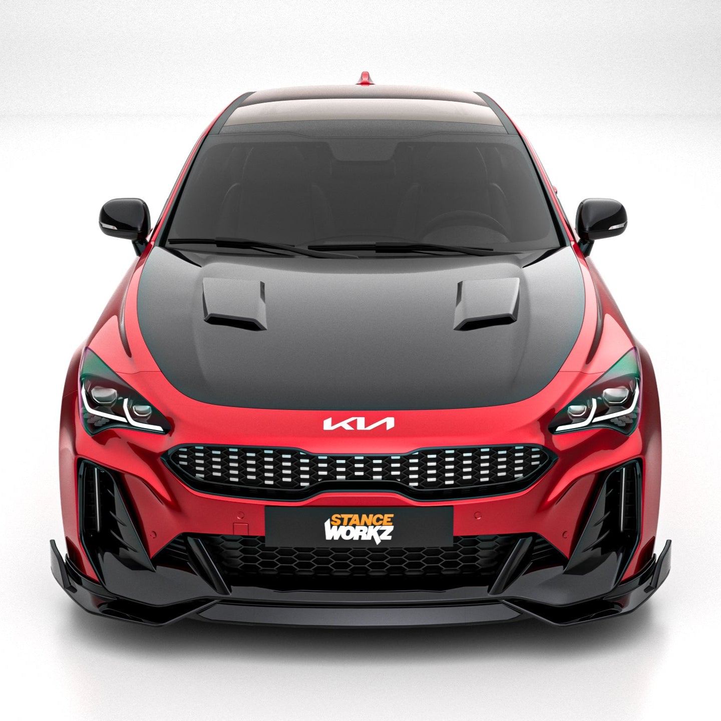 KIA Stinger Surge S1 front upper lip