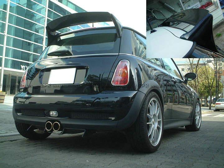 MINI Cooper R50 R53 AQR Type rear spoiler