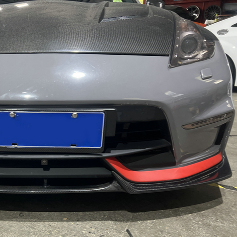 Nissan 09 onwards 370Z Z34 EPA Type Front bottom lip (3Pcs) for NIS front bumper 15+ (For B-370Z-FB-NIS)