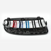 Picture of For BMW 3 Series E90 05-07 Double Style Front Grille Glossy Black ABS