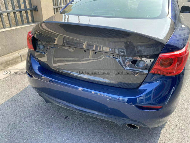 Picture of 13-16 Infiniti Q50 V37 EPA Style Rear Trunk (Pre facelift)